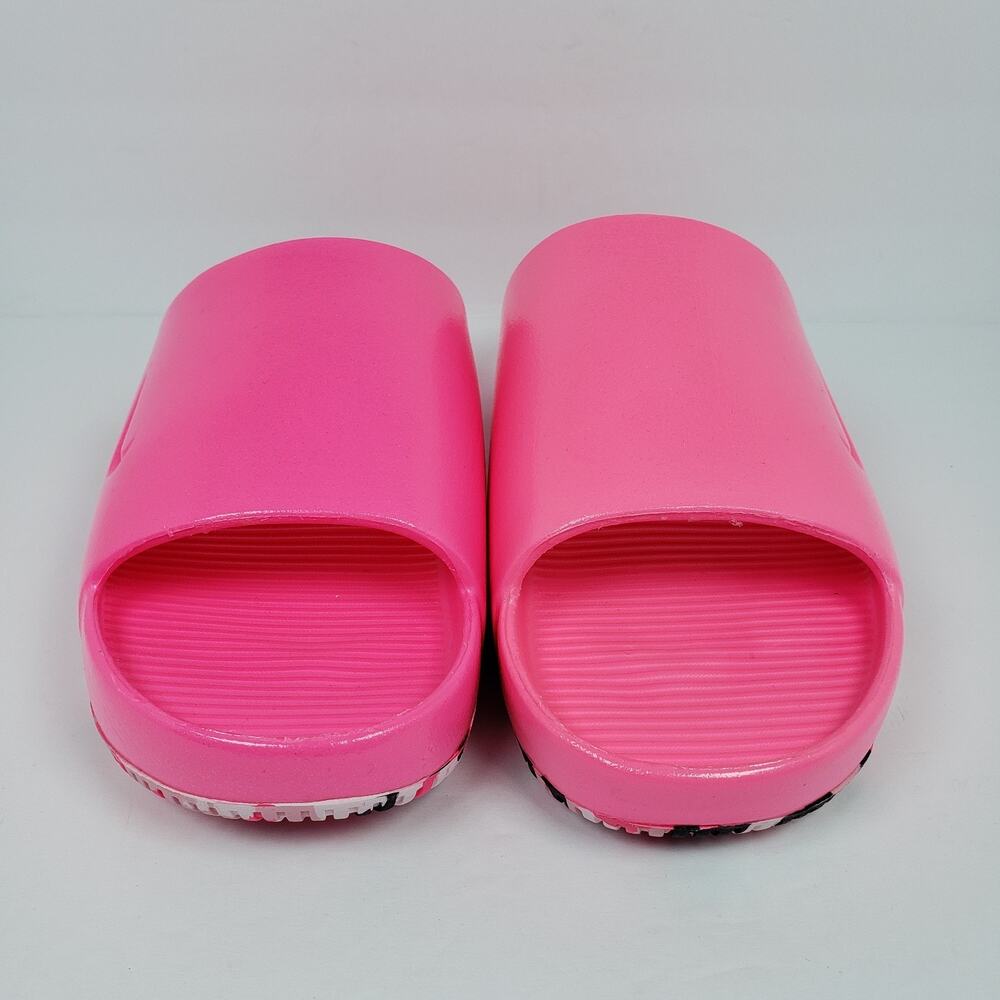 Nike Calm Slide x A'One A'ja Wilson Womens Sz 8 Hyper Pink Slip On Slide Sandals - Picture 5 of 14